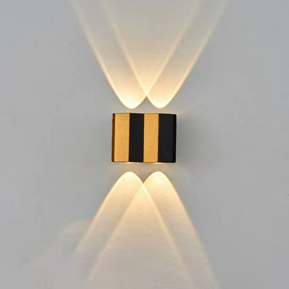 Simplicity Bent Up And Down LED Wall Sconce Lamp