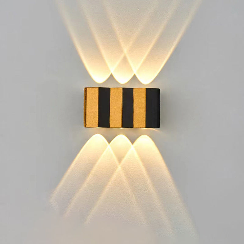 Simplicity Bent Up And Down LED Wall Sconce Lamp
