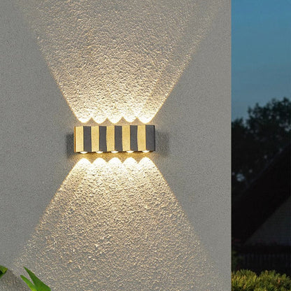 Simplicity Bent Up And Down LED Wall Sconce Lamp