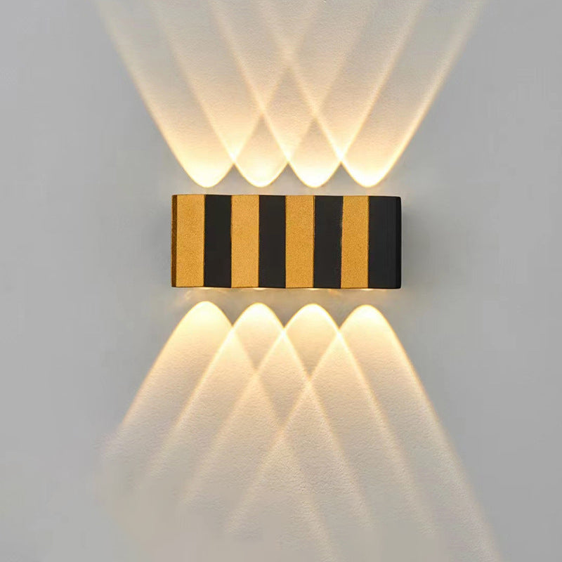 Simplicity Bent Up And Down LED Wall Sconce Lamp