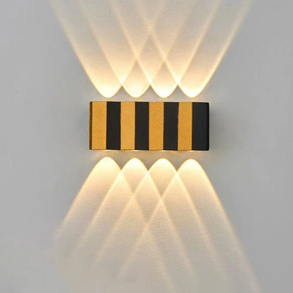 Simplicity Bent Up And Down LED Wall Sconce Lamp