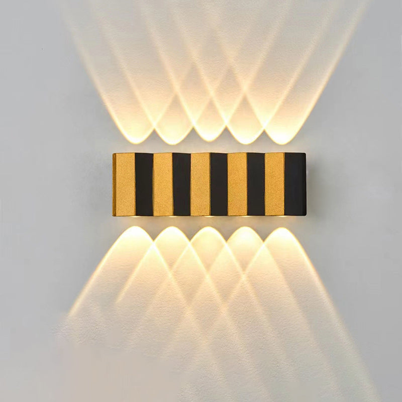 Simplicity Bent Up And Down LED Wall Sconce Lamp