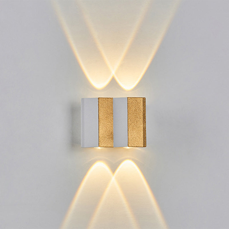 Simplicity Bent Up And Down LED Wall Sconce Lamp