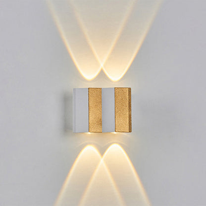 Simplicity Bent Up And Down LED Wall Sconce Lamp