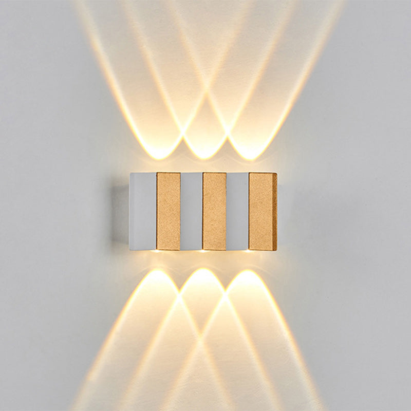 Simplicity Bent Up And Down LED Wall Sconce Lamp