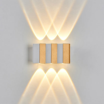 Simplicity Bent Up And Down LED Wall Sconce Lamp