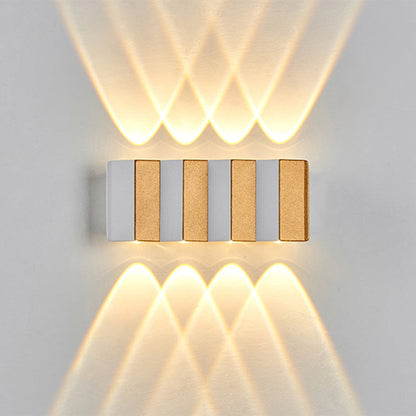 Simplicity Bent Up And Down LED Wall Sconce Lamp