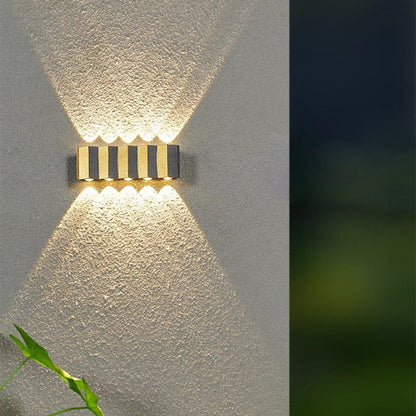 Simplicity Bent Up And Down LED Wall Sconce Lamp