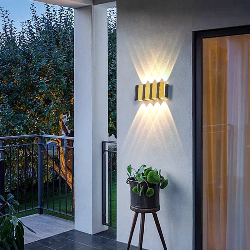 Simplicity Bent Up And Down LED Wall Sconce Lamp