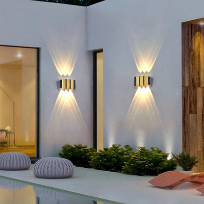 Simplicity Bent Up And Down LED Wall Sconce Lamp