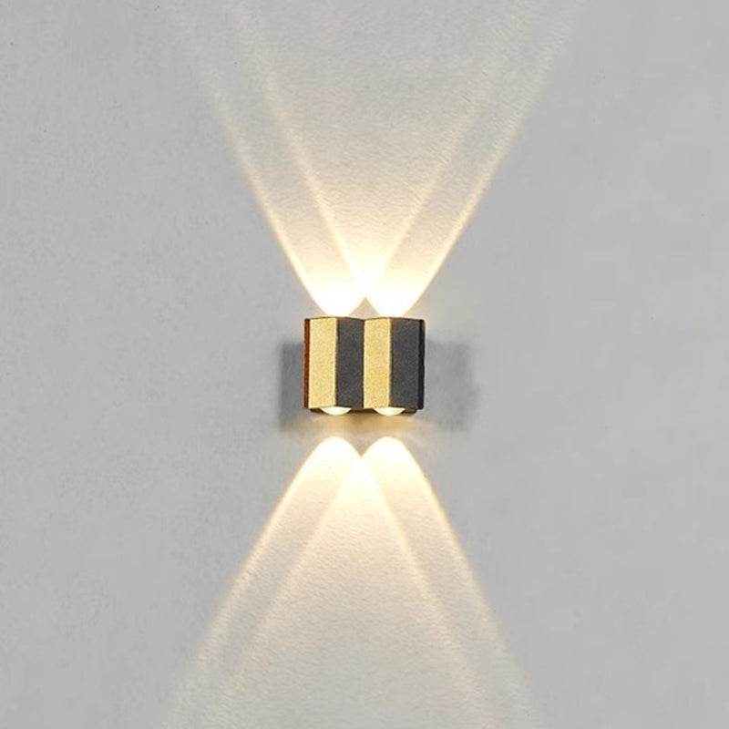 Simplicity Bent Up And Down LED Wall Sconce Lamp