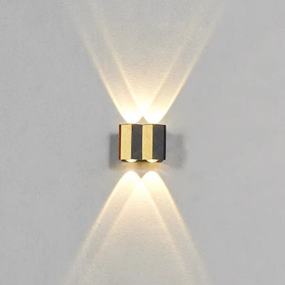 Simplicity Bent Up And Down LED Wall Sconce Lamp