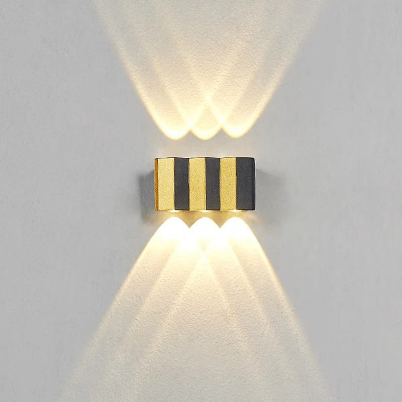 Simplicity Bent Up And Down LED Wall Sconce Lamp
