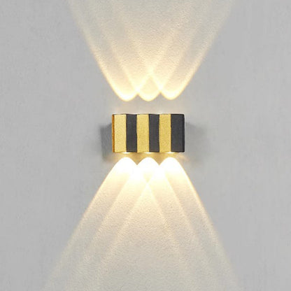 Simplicity Bent Up And Down LED Wall Sconce Lamp