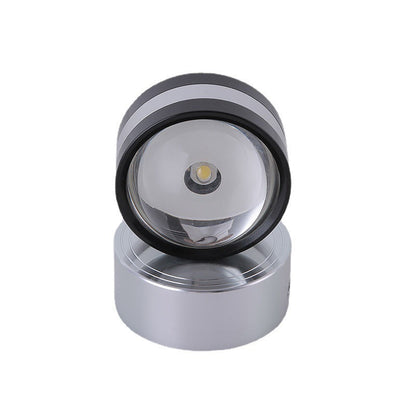 Simplicity Aluminum Crystal Ball LED Wall Sconce Lamp