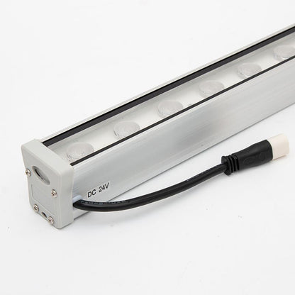 Simplicity Glass Strip Rectangular LED Wall Sconce Lamp