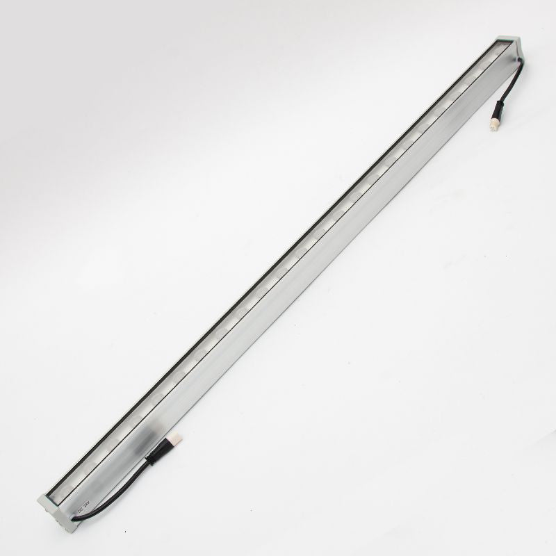 Simplicity Glass Strip Rectangular LED Wall Sconce Lamp