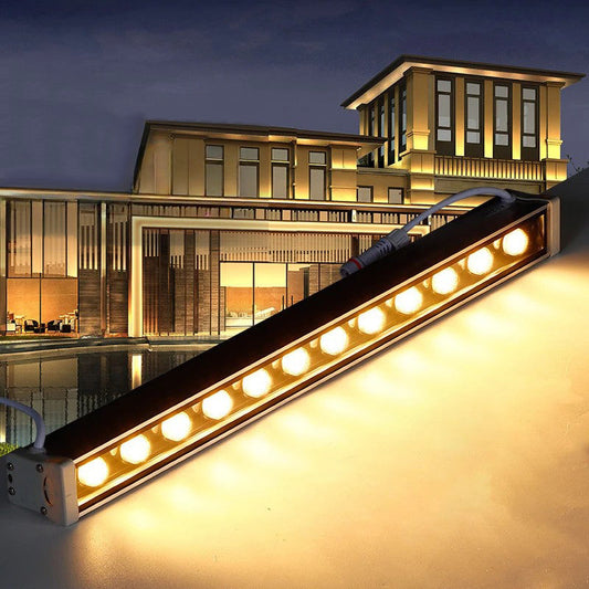 Simplicity Glass Strip Rectangular LED Wall Sconce Lamp