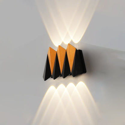 Waterproof Aluminum Plane Up And Down LED Wall Sconce Lamp