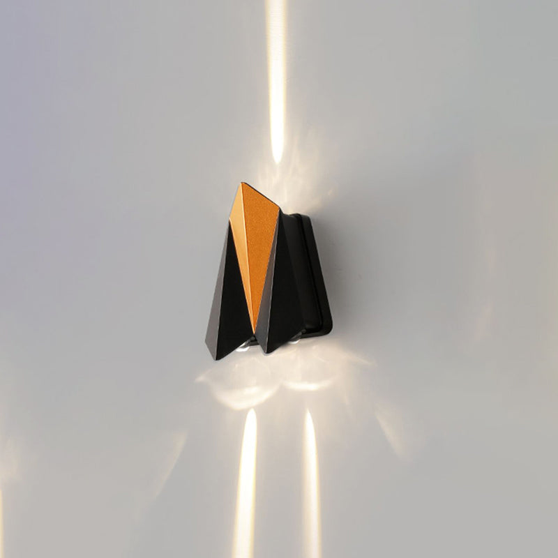 Waterproof Aluminum Plane Up And Down LED Wall Sconce Lamp