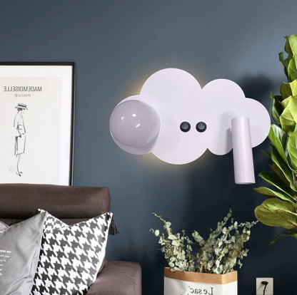 Creative Aluminum Cloud Spotlight LED Wall Sconce Lamp