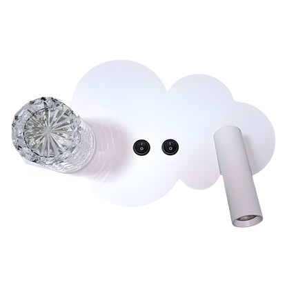 Creative Aluminum Cloud Spotlight LED Wall Sconce Lamp