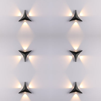 Modern Minimalist Aluminum Triangle LED Wall Sconce Lamp