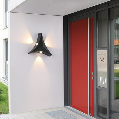 Modern Minimalist Aluminum Triangle LED Wall Sconce Lamp