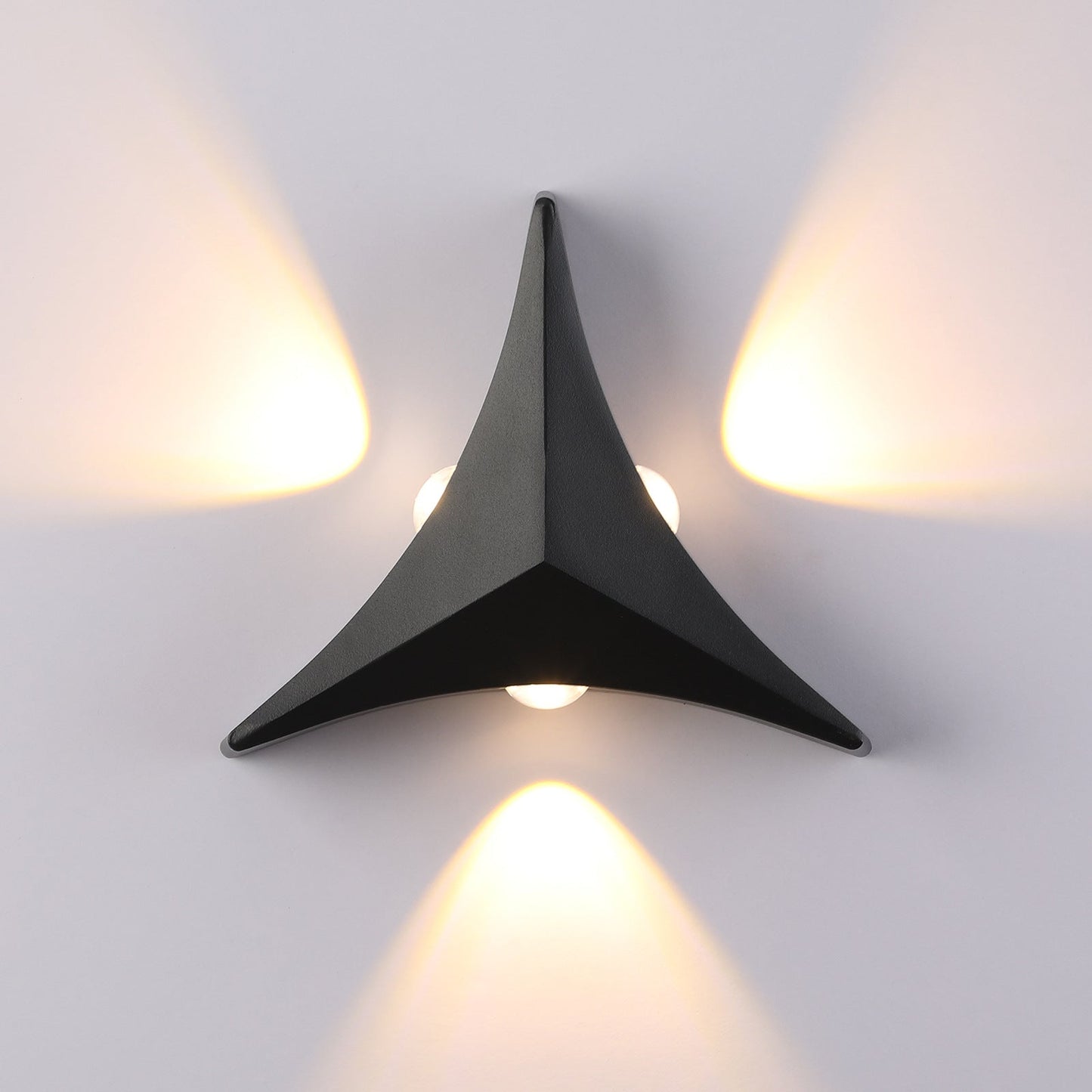 Modern Minimalist Aluminum Triangle LED Wall Sconce Lamp