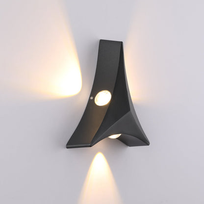 Modern Minimalist Aluminum Triangle LED Wall Sconce Lamp
