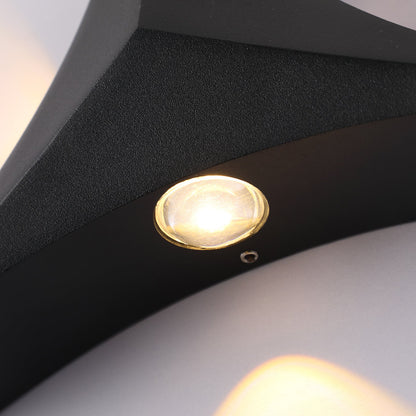 Modern Minimalist Aluminum Triangle LED Wall Sconce Lamp