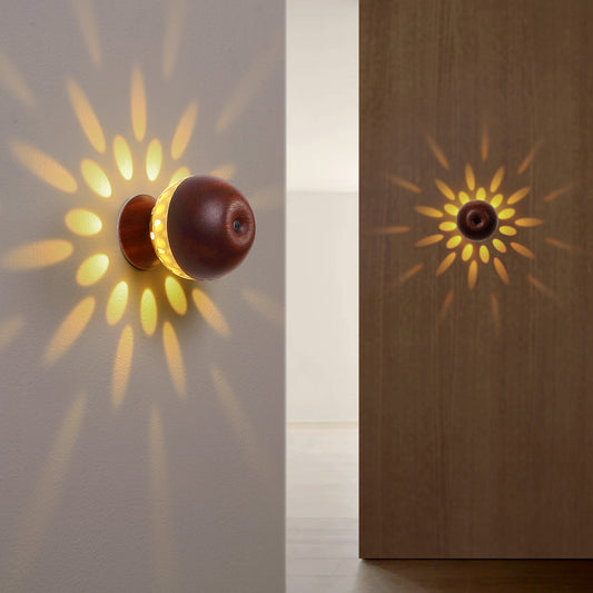 Simplicity Ball Hollowed LED Wall Sconce Lamp Night Light