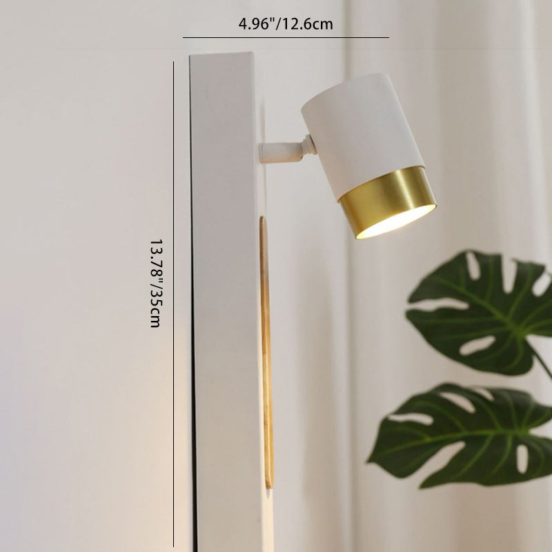 Simplicity Rectangular Adjustable LED Wall Sconce Lamp