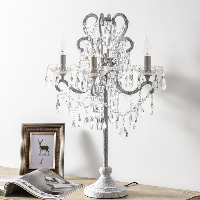 Traditional Vintage Iron Table Lamp