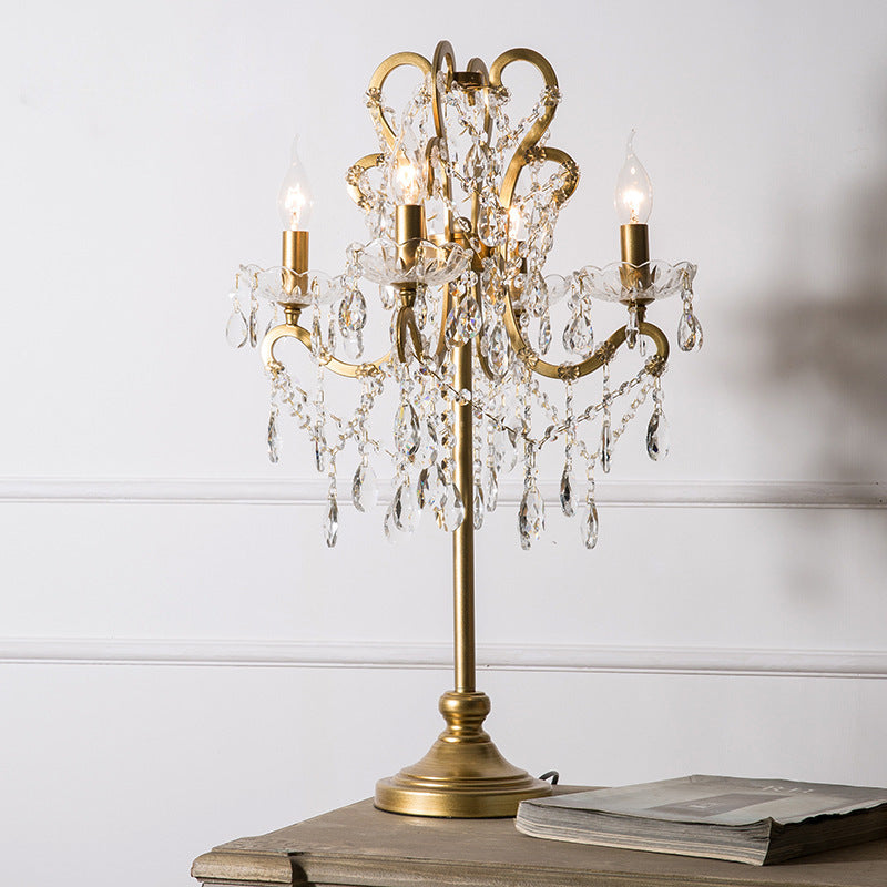 Traditional Vintage Iron Table Lamp
