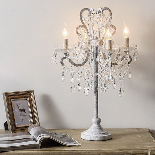 Traditional Vintage Iron Table Lamp