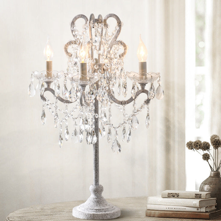 Traditional Vintage Iron Table Lamp