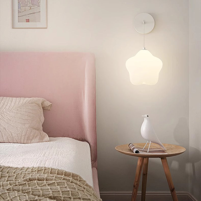 Modern Simplicity Iron PE Star LED Wall Sconce Lamp
