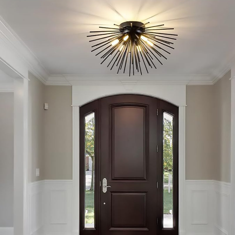 Contemporary Stainless Steel Ceiling Light