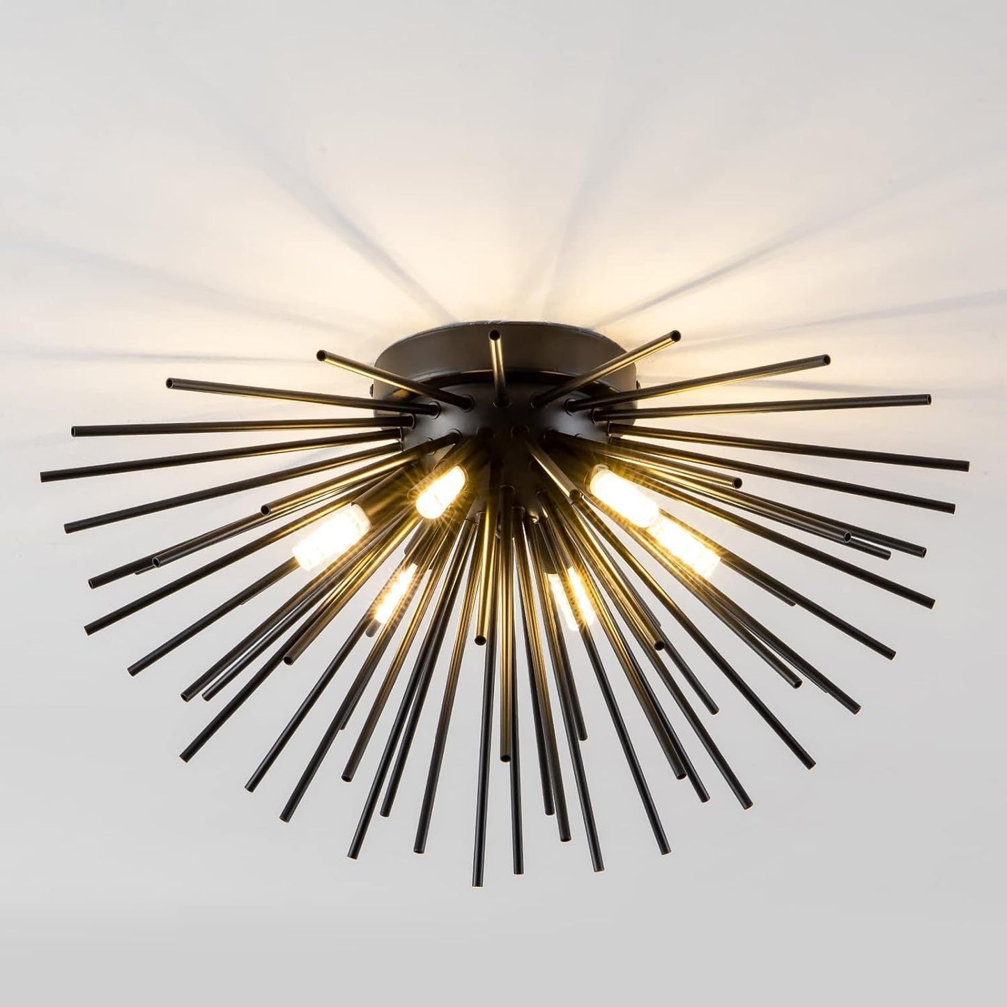 Contemporary Stainless Steel Ceiling Light