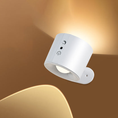 Simplicity ABS PC Round LED Wall Sconce Lamp Night Light