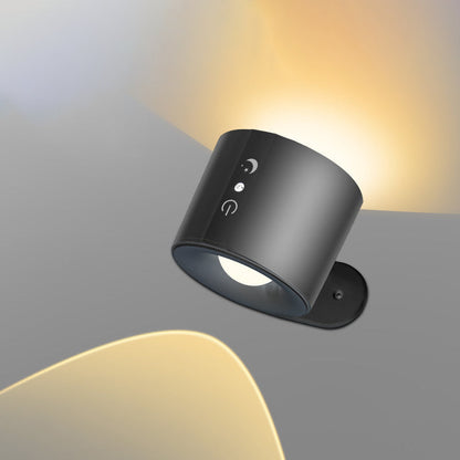 Simplicity ABS PC Round LED Wall Sconce Lamp Night Light