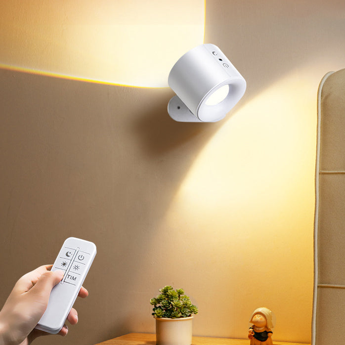 Simplicity ABS PC Round LED Wall Sconce Lamp Night Light
