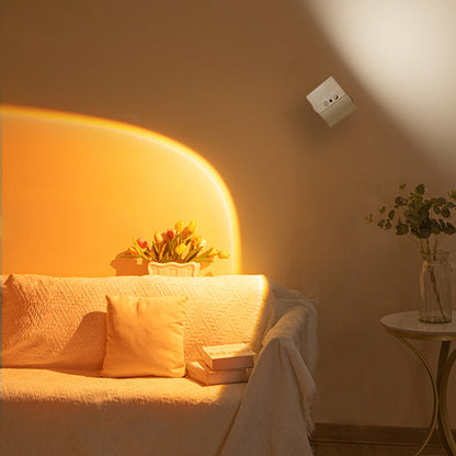 Simplicity ABS PC Round LED Wall Sconce Lamp Night Light