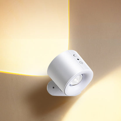 Simplicity ABS PC Round LED Wall Sconce Lamp Night Light