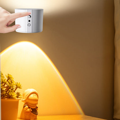 Simplicity ABS PC Round LED Wall Sconce Lamp Night Light