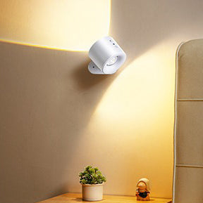 Simplicity ABS PC Round LED Wall Sconce Lamp Night Light