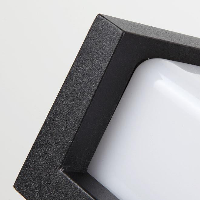 Waterproof Aluminum PC Rectangular LED Wall Sconce Lamp