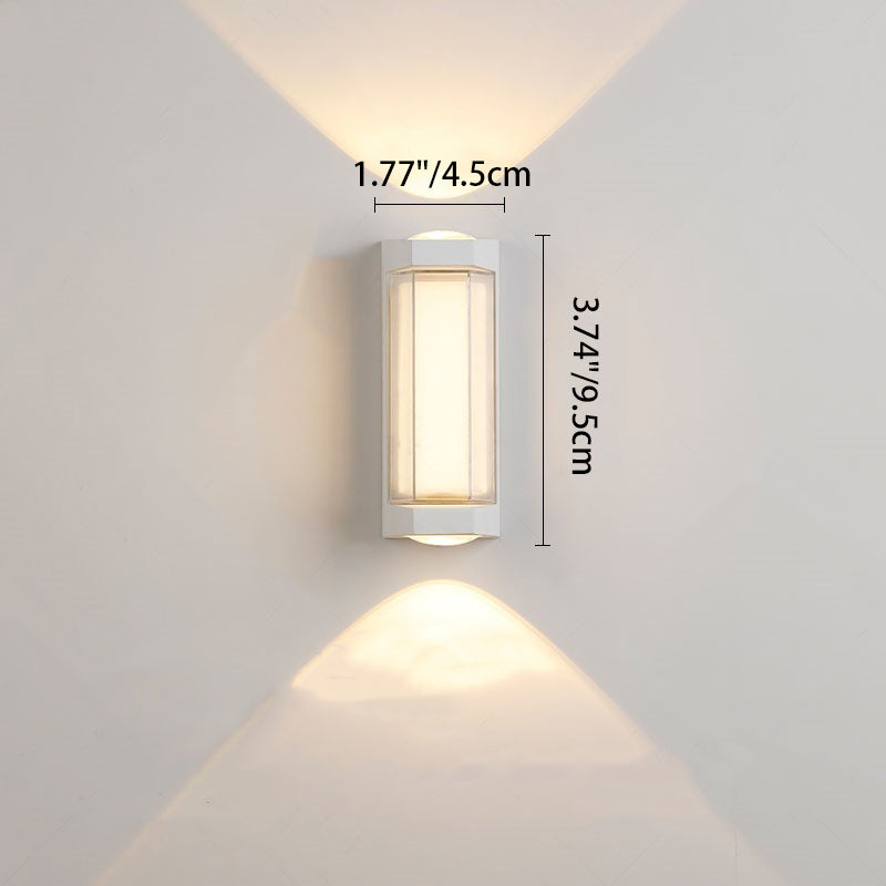 Simplicity Rectangular Cylinder LED Wall Sconce Lamp