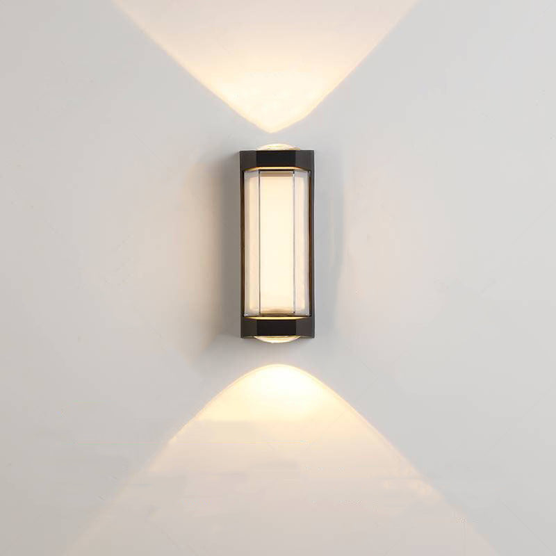 Simplicity Rectangular Cylinder LED Wall Sconce Lamp